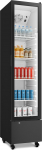 Klarstein GrandCooler Gewerbek&uuml;hlschrank 220 L - Getr&auml;nkek&uuml;hler mit LED-Beleuchtung (valge/blau), einstellbare Temperatuur 0-10 &deg;C, 4 Ablagen