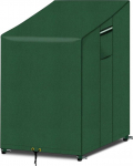 BLGCC68-GR Aia virnastamistoolide kate, veekindel, anti-UV 600D Oxfordi kangast kattekate, 68 x 96 x 110/150 cm.