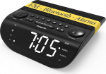 Up-Max Radiowecker mit Bluetooth und UKW-Radio, Extra lauter 90dB Wecker f&uuml;r Tiefschl&auml;fer, Dual-Alarm, Snooze, Wei&szlig;es Rauschen, Stereo-Lautsprecher, Dimmbares Display, Digitaler Radiowecker