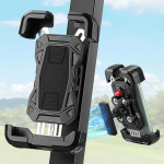 KEMIMOTO golfik&auml;ru mobiiltelefoni hoidik, 360&deg; p&ouml;&ouml;ratav koos l&ouml;&ouml;giabsorptsiooniga, magnetiline reguleeritav golfik&auml;ru telefoni hoidik, &uuml;hildub EZGO Club Car'iga, universaalne mobiiltelefoni hoidik iPhone'ile