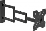 DQ Rotate XL 70 cm seinapealne teler kuni 25 kg VESA Max. 200 x 200 mm Must