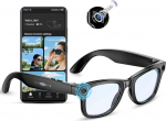 Mingtawn AI Smart Glasses 4K HD-Kamera, 270 mAh, 800 W Anti-Verwacklungs-Kamera-Brille mit Videoaufzeichnung, Dual-Mikrofon, Simultan&uuml;bersetzung/GPT-Objektidentifitseerimine