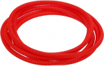QUARKZMAN Geteiltes Kabelkanalrohr 1/2"(12mm) ID 20FT(6m) Kabelkanalrohr Hitze- Und K&auml;ltebest&auml;ndig -40F Bis 257F Kunststoff Flexibler Kabelkanal Kabel Schutz F&uuml;r Elektrische Kabel Rot