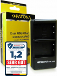 Patona 1948 Dual USB laadija Olympus BLS-5 BLS-50 BLS-1 akule