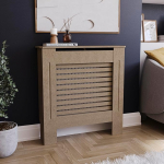 Home Discount Milton Radiaatorikate Modernne viimistlemata v&auml;rvimata MDF kappgrill, v&auml;ike