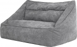 Icon Cecilia Bean Bag diivan, Hall, kohev &scaron;enillkangas, 2-kohaline diivan t&auml;iskasvanutele, hiiglaslik Bean Bag t&auml;idisega, mugav tool, Lounge, elutuba, dekoratiivne elutuba