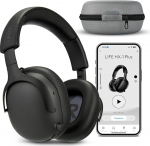 MEDION Over Ear k&otilde;rvaklapid HX-1 Plus (juhtmeta, Feed Forward m&uuml;rasummutus, Bluetooth 6.0, juhtmeta, 5+1 EQ eelseadistused, kuni 100 tundi aku kestvust, IPX4 pritsmekaitse) Mustad