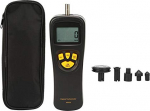 Digitaalne tahhomeeter, LCD-k&auml;siandmetri kontakt- p&ouml;&ouml;rlemissageduse m&otilde;&otilde;tja 0,5-19999 RPM, k&otilde;rge t&auml;psusega testloendur koos Max/Min/LAST andmete taustavalgustusega hoidmisfunktsioonidega