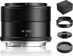 TTARTISAN AF 35mm F1.8 Mark II Z, APS-C objektiiv kultuurmaastiku autofookusega objektiivid Nikon Z-mount'ile (Z, must)