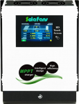 SOLAFANS 48V 80A MPPT Solar Charger, 4.3" HD Touch Screen, PV DC150V, 4.4kW, Multilingual 12V/24V/36V, Bluetooth, for Off-Grid Applications/Motorhomes