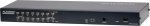 ATEN KH1516Ai 16 portiline Cat 5 suure tihedusega KVM-l&uuml;liti USB/PS2-konsooliga ja IP-&uuml;hendusega - must