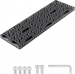 INNOREL CP3010 30 x 10 cm multifunktsionaalne juustuplaat 1/4 tolli ja 3/8 tolli keermega, vahetatav paigaldusplaat integreeritud ARRI paigaldusavadega kaamerale ja statiivile