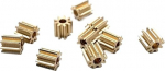 Modulritzel, Motorritzel, 0,5 M 7T MINI-Kupferzahnr&auml;der 0,98/1,48 MM Pr&auml;zisionsmodell 1 MM 1,5 MM Lochdurchmesser GS(0.98mm) jaoks.