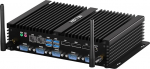 HISTTON Mini PC ventilaatorita t&ouml;&ouml;stusarvuti Quad Core i7-8550U DDR4 16GB RAM 512GB SSD, 4 RS232 COM+2 RS232/485 COM, 2 LAN, HD 2.0, DP, EDP, LPT, WiFi, Mini lauaarvuti Windows 11 Pro/Linux Ubuntu