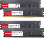 DDR4 RAM: GIGASTONE 32GB Kit (4x8GB) DDR4 3200MHz (2933MHz v&otilde;i 2666MHz) PC4-25600(PC4-23400/21300) CL22 1.2V UDIMM 288Pin Non-ECC Unbuffered PC Desktop High Performance Upgrade.