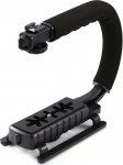 Must Super Grip kaamera k&auml;epide stabilisaator video DSLR DV videokaamerale