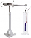 Fl&uuml;ssigkeitsdichte-Balance, mechanische Gewichtswaage, Messbereich 1-2.000 g, Genauigkeit 0,001 g, 5 cm&sup3; Ablaufanschluss, f&uuml;r Laborfl&uuml;ssigkeitsdichtemessung