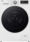 LG W4WR70E6Y esipesumasin-kuivati 11 - 6 kg, klass A/D, 60 x 62 x 85 cm, Wi-Fi, AI Direct Drive, s&uuml;gavpuhastus koos auruga, TurboWash 360, suur mahutavus, karastatud klaasist v&auml;lisuks, valge