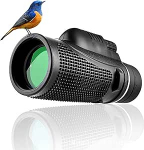 Monocular T8-12x Zoom Monocular Telescope Adult with BAK4 HD FMC with Adapter and Tripod, Small Telescope for Bird Watching, Hunting, Sports and More, as a Gift