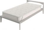 Vera Removable Topper with Linen Cover for French Bed 140 x 190 cm
