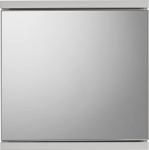 Croydex Simplicity Ise kokkupandav 1-ukseline peegelkapp (FSC MDF), valge