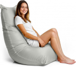 Aiire kaasaegne ergonoomiline disain Ultra paindlik Lycra pestav Bean Bag elutuppa koos t&auml;idisega lastele Teens v&otilde;i teismeliste magamistoas (Hall)