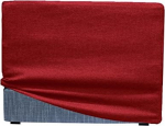 Arketi-com Cover for Touf Beds that Turn Into Seat Cushion, Available in Various Colours and Sizes 80 x 63 x 45 cm, Rojo Bordeaux 80 cm