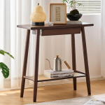 Konsoollaud Puidust sissep&auml;&auml;sulaua diivanilaud sahtlitega Kaasaegne aktsentlaud kohvilaudade taga esikusse sissep&auml;&auml;suks fuajeesse