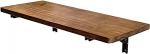 ZYXQQJ Seina kokkupandav laud, mis on valmistatud t&auml;ispuidust seinalaua 60 80 100 120 cm ujuva kokkupandava laua seinalaud Drop Leaf arvutilaua (100 x 40 cm / 40 x 16 tolli)