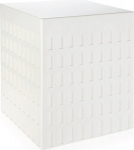 Kartell Eur Thermoplastic Technopolymer Stool 36cm x 36cm 45cm