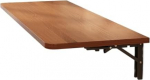 Faltbarer Wandschreibtisch, stabile dicke Platte, Bogenecken, leicht zu reinigen, platzsparender Wandtisch f&uuml;r Zuhause, B&uuml;ro und Schlafzimmer, Waschk&uuml;che, modernes Design (Farbe: n)