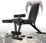 Kokkupandav kaalupink kodus 200 kg, raske stabiilsus, 3-tasemeline jalamassaažirull, ideaalne koduseks j&otilde;usaaliks ja kogu keha treeninguks