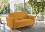 Elastic Sofa Cover Easy, mustard