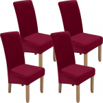 Colorxy Spandex kangast Stretch s&ouml;&ouml;gitool Slipcovers Home Decor Set of 4