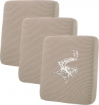 hyha veekindel diivanipadja katted, pestavad diivanipadjad / istmekatted, Stretch diivanikatte, paks Jacquard-kangas, diivanikatted lemmikloomadele elastse p&otilde;hjaga (3 pakki, Taupe)