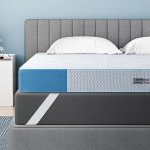 BedStory Hard Topper 180 x 200 cm - 7,6 cm k&otilde;rgusega geel madratsi pealisplaat H3/H4, mis on valmistatud k&uuml;lmast vahtkambrist, madratsi pealisplaat Box Spring voodile, haagissuvilale, diivanvoodile.