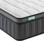SZsuilong Kahekohalised madratsid Memory Foam Pocket Spring madrats Ortopeediline madrats Double Bed Stress Relief Zone Support Breathable Fabric Medium Firm 135 x 190 x 27 cm