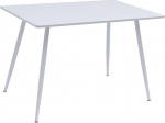 S&ouml;&ouml;gilaua laud puidust teraga k&ouml;&ouml;gilaud s&ouml;&ouml;gilaud s&ouml;&ouml;gilaud s&ouml;&ouml;gituba k&ouml;&ouml;k 115 x 75 cm MDF metallist raam V&auml;rv: valge