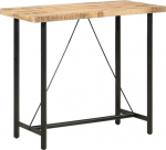 vidaXL Baarilaud 120 x 58 x 107 cm Rough Mango Wood