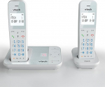 VTech XS1051 juhtmeta telefon automaatvastajaga, DECT-telefon, helistaja tuvastamine / juhtmeta k&otilde;ne funktsioon, helitugevuse reguleerimine, k&auml;ed-vabad k&otilde;ned