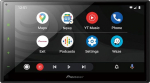 Pioneer SPH-DA160DAB-AN 6,8-tolline 2-DIN meediak&otilde;lar Apple CarPlay, Android Auto, DAB+ ja Bluetoothiga, sisaldab DAB-antenni.