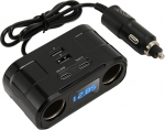 Auto sigaretis&uuml;&uuml;taja splitter multifunktsionaalne &uuml;lepingekaitse USB Type-C v&auml;ljund mobiiltelefonidele ja tahvelarvutitele, mis sobib 12V-24V automudelitele