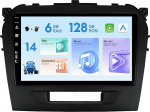 MISONDA 6G + 128G Android 14 autoraadio Suzuki Vitara 2014-2022 juhtmevaba CarPlay Android auto 9-tolline IPS autostereo DSP peeglilink Bluetooth WiFi GPS FM/RDS SWC+ tagurduskaamera + mikrofoniga