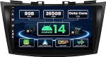SXAUTO &brvbar;8G+256G &brvbar; Android 12 IPS autoraadio Suzuki Swift/Ertiga (2011-2017) jaoks - Sisseehitatud Carplay/Android Car/DSP - LED-kaamera + MIC - DAB roolijuhtimiss&uuml;steem Fast Boot 360-CAM WiFi -2 DIN 9-tolline