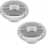 Hertz HEX 6.5 M-TW - 165mm Marine koaksiaal-k&otilde;larite paar IP65 valge viimistlusega RGB LED-tehnoloogiaga paadiinstallatsiooniks