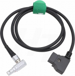 HangTon D-Tap to 0B 2 Pin Male Right Angle toitejuhe Teradek Bolt Bond, Transvideo SmallHD 703 monitorile, Zacuto pildiotsijale, Z CAM E2 F6 S6 kaamera EVF 45 cm