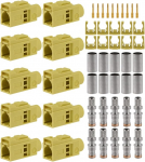 Vecys Fakra K t&uuml;&uuml;pi emakate krimpliitmik Fakra K Curry emakate krimpliitmik RG58 kaablile