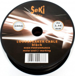 Seki 311809 K&otilde;larikaabel 2x 2,5 mm&sup2; 100 m must