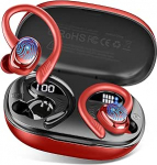 Bluetooth k&otilde;rvaklapid Sport 5.4, 2025 k&otilde;rvaklappide juhtmevabad Bluetooth Hi-Fi stereoga, 50 tundi spordik&otilde;rvaklapid &uuml;le k&otilde;rvade k&otilde;rvaklappidega, m&uuml;rasummutusega k&otilde;rvaklapid / 4 ENC mikrofon, IP7 veekindel