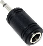 DRUT 1 tk 5.5mm x 2.1mm DC Female to 3.5mm Mono Jack Plug DC Jack Plug pistik konverteri adapter must